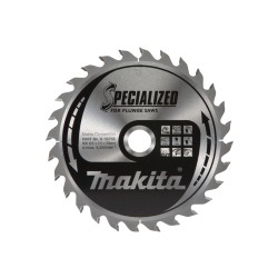 Pjovimo diskas medienai MAKITA 165x2x20mm 28T 15°