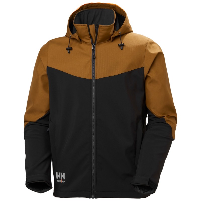 Striukė HELLY HANSEN Oxford Softshell, ruda 1