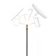 Universalus aliuminis kotas FISKARS OneClick 1,61m 2