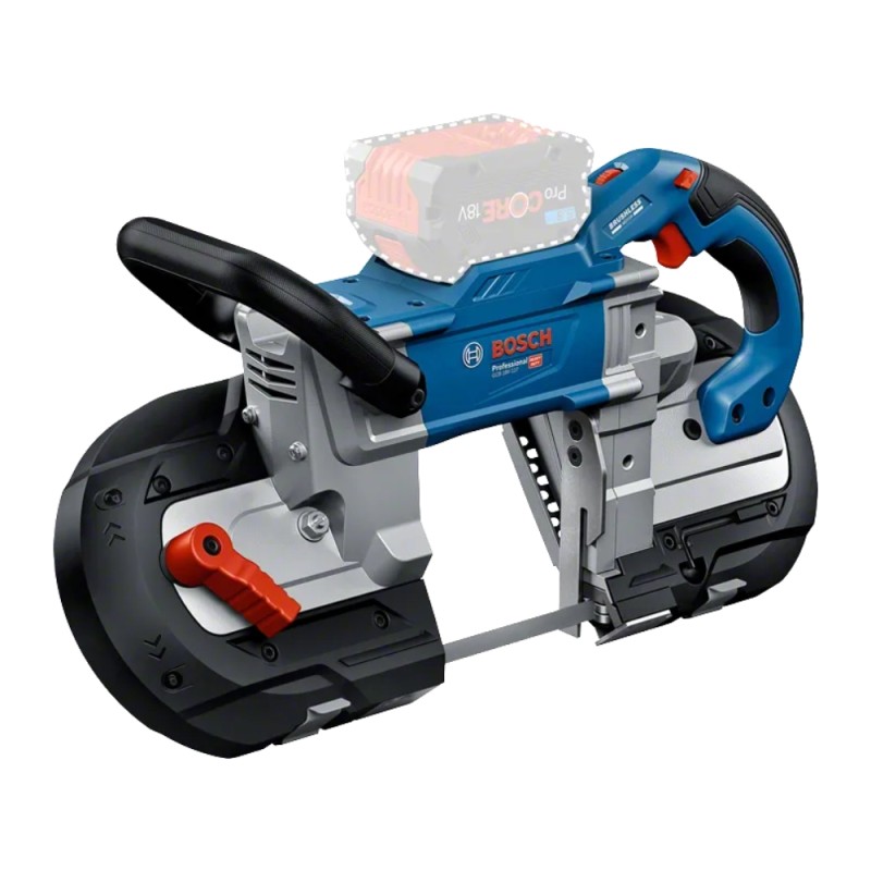 Akumuliatorinis juostinis pjūklas BOSCH GCB 18V-127, CT Solo 1 Akumuliatorinis juostinis pjūklas BOSCH GCB 18V-127, CT Solo 1