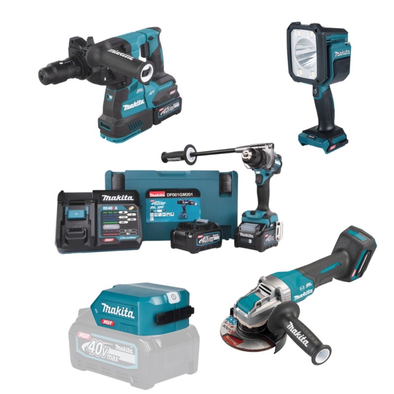 Akumuliatorinių įrankių rinkinys MAKITA DK003GM+ 1 Akumuliatorinių įrankių rinkinys MAKITA DK003GM+ 1