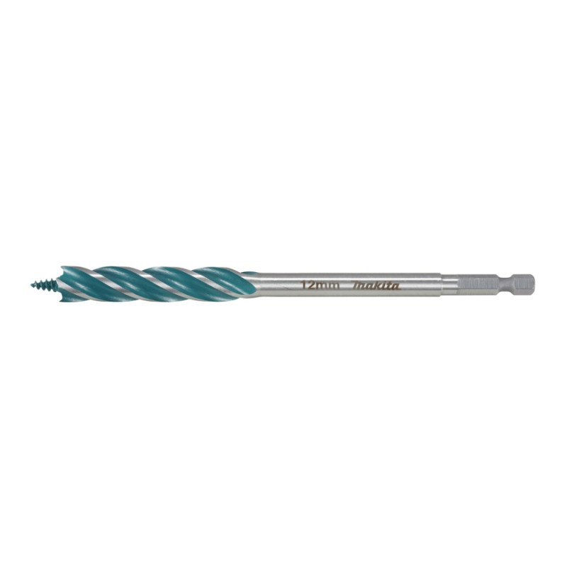 Medžio grąžtas MAKITA 1/4" 12x165mm 1 Medžio grąžtas MAKITA 1/4" 12x165mm 1
