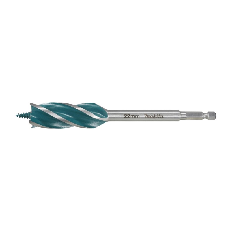 Medžio grąžtas MAKITA 1/4" 22x165mm 1 Medžio grąžtas MAKITA 1/4" 22x165mm 1