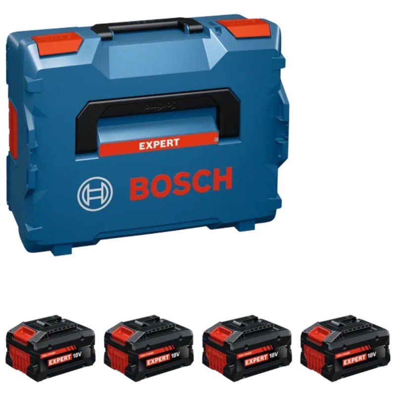 Akumuliatoriai BOSCH Expert 4xEXBA18V-55 LB 1 Akumuliatoriai BOSCH Expert 4xEXBA18V-55 LB 1