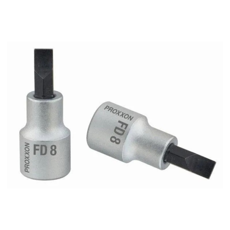 1/2" Galvutė su plokščiu antgaliu PROXXON FD 8mm 1 1/2" Galvutė su plokščiu antgaliu PROXXON FD 8mm 1