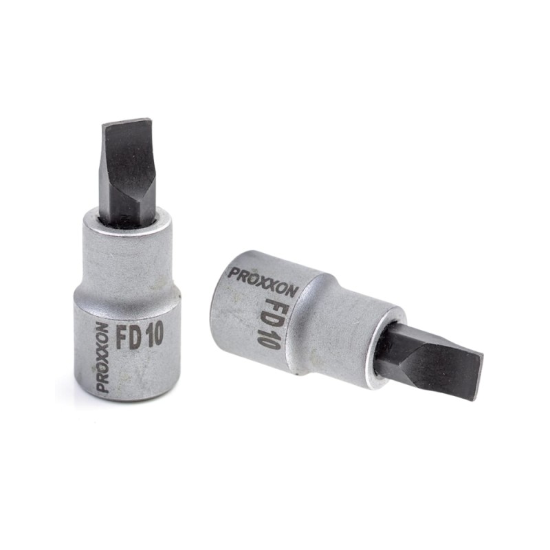 1/2" Galvutė su plokščiu antgaliu PROXXON FD 10mm 1 1/2" Galvutė su plokščiu antgaliu PROXXON FD 10mm 1