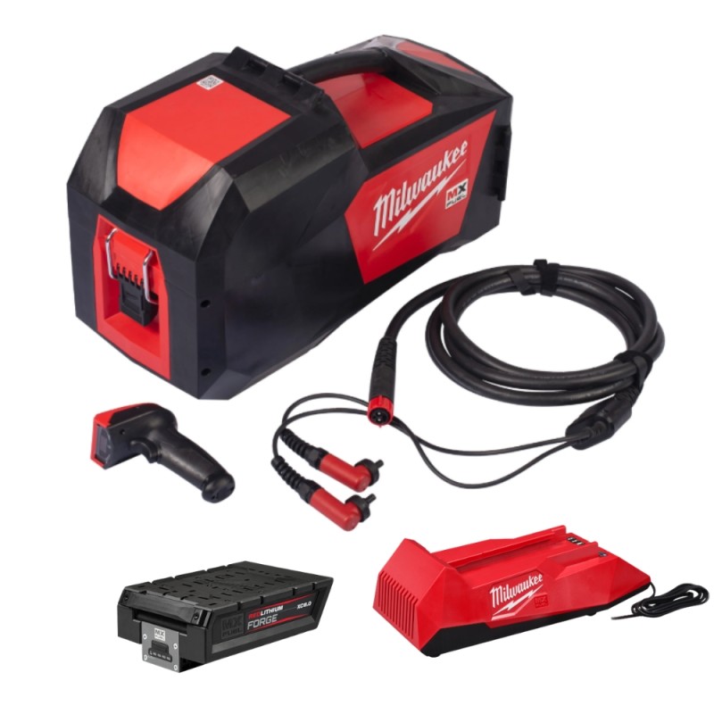 Akumuliatorinis elektromovų suvirinimo aparatas MILWAUKEE MXF EFP-802 1 Akumuliatorinis elektromovų suvirinimo aparatas MILWAUKEE MXF EFP-802 1