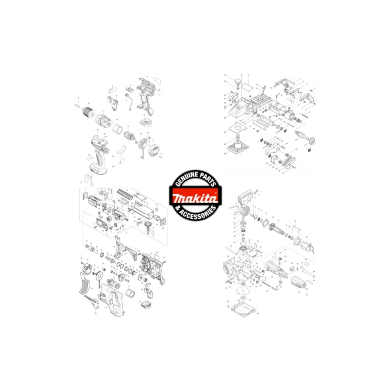 Reduktorius MAKITA 122H97-8 1