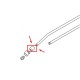 Purkštuko adapteris 1/8" npsm - 1/4" NILFISK 301002368 2