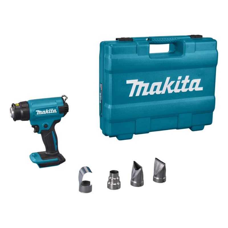 Akumuliatorinė orapūtė MAKITA DHG180ZK su priedais 1 Akumuliatorinė orapūtė MAKITA DHG180ZK su priedais 1