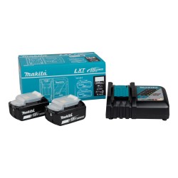 Akumuliatorių ir įkroviklio komplektas MAKITA 1914J6-4 18V 2x5,0Ah