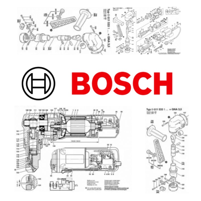 Veržlė cangei BOSCH GGS 30 1