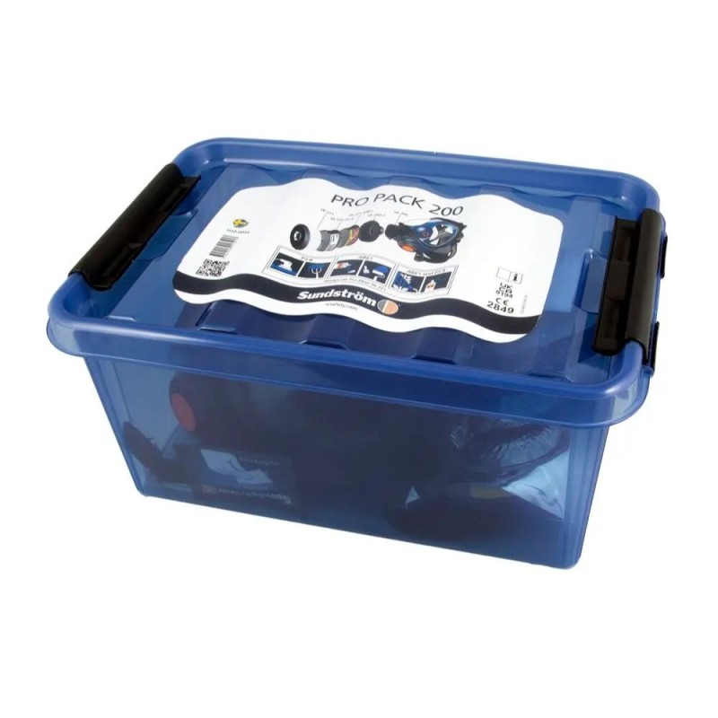 Pilno veido kaukė su filtrais dėžutėje SUNDSTROM Pro Pack SR200 PC 1