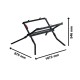 Darbo stalas BOSCH GTA 700 CT Solo 3 Darbo stalas BOSCH GTA 700 CT Solo 3