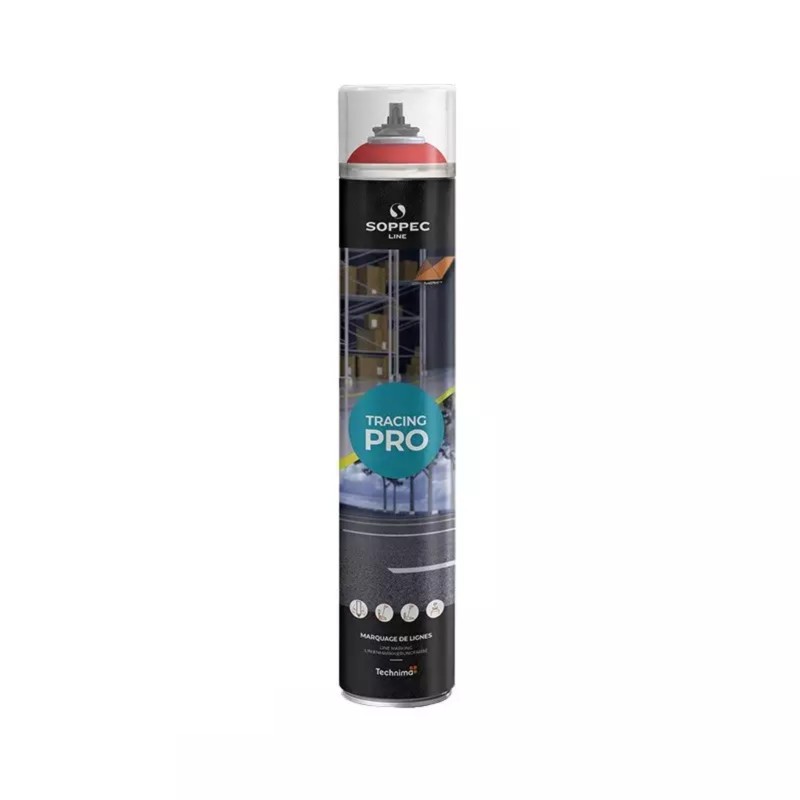 Žymėjimo dažai SOPPEC Line Tracing Pro 750ml, raudoni 1 Žymėjimo dažai SOPPEC Line Tracing Pro 750ml, raudoni 1