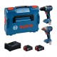 Akumuliatorinių įrankių rinkinys BOSCH 18V lagamine 1