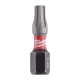 Smūginis sukimo antgalis MILWAUKEE TX25 25mm, 25 vnt. 1