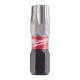 Smūginis sukimo antgalis MILWAUKEE TX40 25mm, 25vnt. 1 Smūginis sukimo antgalis MILWAUKEE TX40 25mm, 25vnt. 1