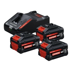 Akumuliatorių ir įkroviklio komplektas BOSCH Expert 18V 3x8,0Ah CT