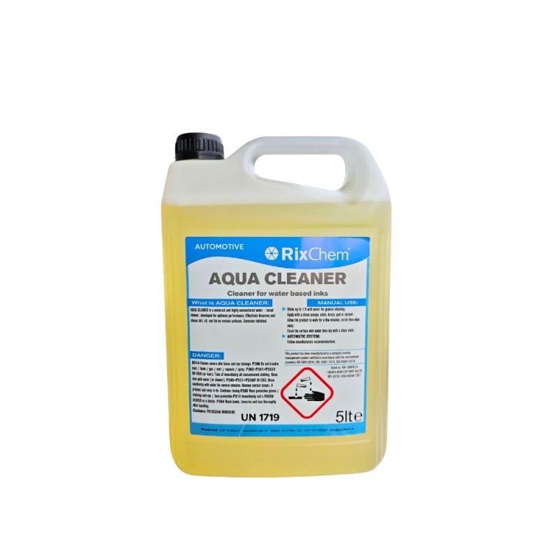 Universali įvairių paviršių, fasadų ir trinkelių plovimo priemonė RIXCHEM Aqua Cleaner, 5 l 1