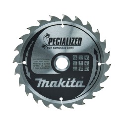 Medžio pjovimo diskas MAKITA 165x20x1,5 24T 20°