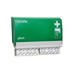 Pleistrų laikiklis + 90 juodų pleistrų PLUM QuickFix Black
