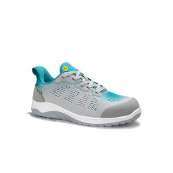 Moteriški batai ELTEN Luana Grey-Turquoise Low ESD S1, pilki, 39