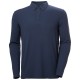 Marškinėliai ilgomis rankovėmis HELLY HANSEN Tech Longsleeve Polo, mėlyni 1 Marškinėliai ilgomis rankovėmis HELLY HANSEN Tech Longsleeve Polo, mėlyni 1