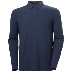 Marškinėliai ilgomis rankovėmis HELLY HANSEN Tech Longsleeve Polo, mėlyni