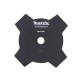 4 ašmenų diskas žoliapjovei MAKITA 230x25,4mm 1