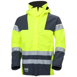 Šviesą atspindinti striukė HELLY HANSEN Njord Coast Shell Jacket, geltona