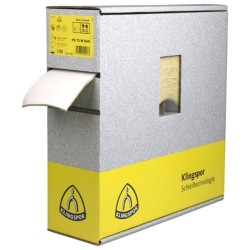 Šlifavimo popieriaus ritinys KLINGSPOR PS 73 CWF 115mm×25m, P120