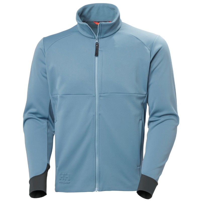 Džemperis su užtrauktuku HELLY HANSEN Tech Midlayer, šviesiai mėlynas 1 Džemperis su užtrauktuku HELLY HANSEN Tech Midlayer, šviesiai mėlynas 1