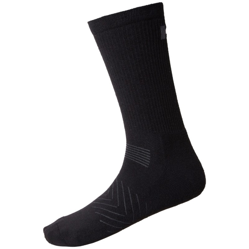 Kojinės HELLY HANSEN Manchester Socks 3-Pack, 3 poros, juodos 1 Kojinės HELLY HANSEN Manchester Socks 3-Pack, 3 poros, juodos 1