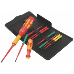 11 dalių atsuktuvų rinkinys elektrikams WERA Safe-Torque Speed Basic 2