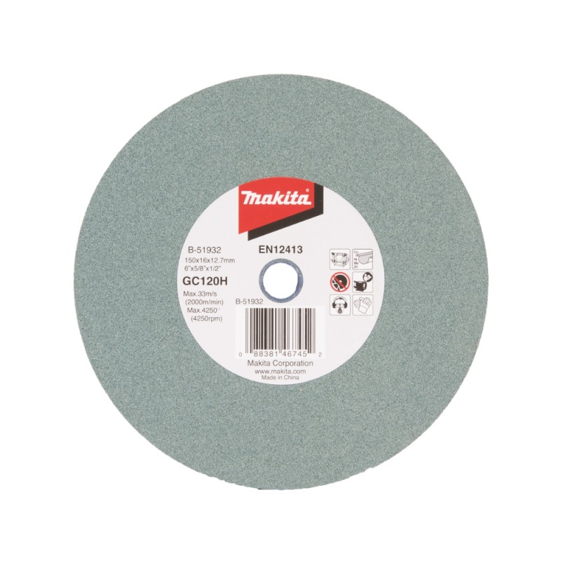 Galandimo diskas MAKITA 150x16x12,7mm GC120 1