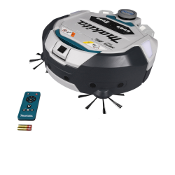 Akumuliatorinis dulkių siurblys-robotas su kamera MAKITA DRC300Z