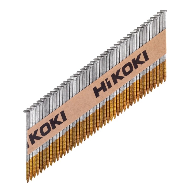 Vinys HiKOKI VGRCC HDG rifliuotos 34° 2,8x63mm, 2000vnt. 1 Vinys HiKOKI VGRCC HDG rifliuotos 34° 2,8x63mm, 2000vnt. 1