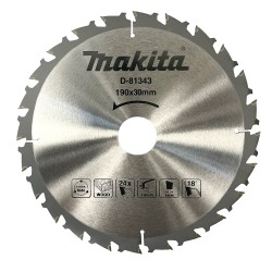 Pjovimo diskas medienai MAKITA 190x30x1,6mm 24T 18°