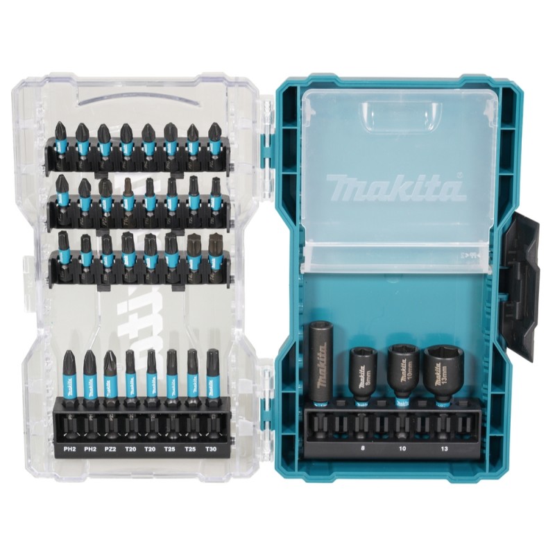 36 dalių smūginių sukimo antgalių rinkinys MAKITA Impact Black 1 36 dalių smūginių sukimo antgalių rinkinys MAKITA Impact Black 1