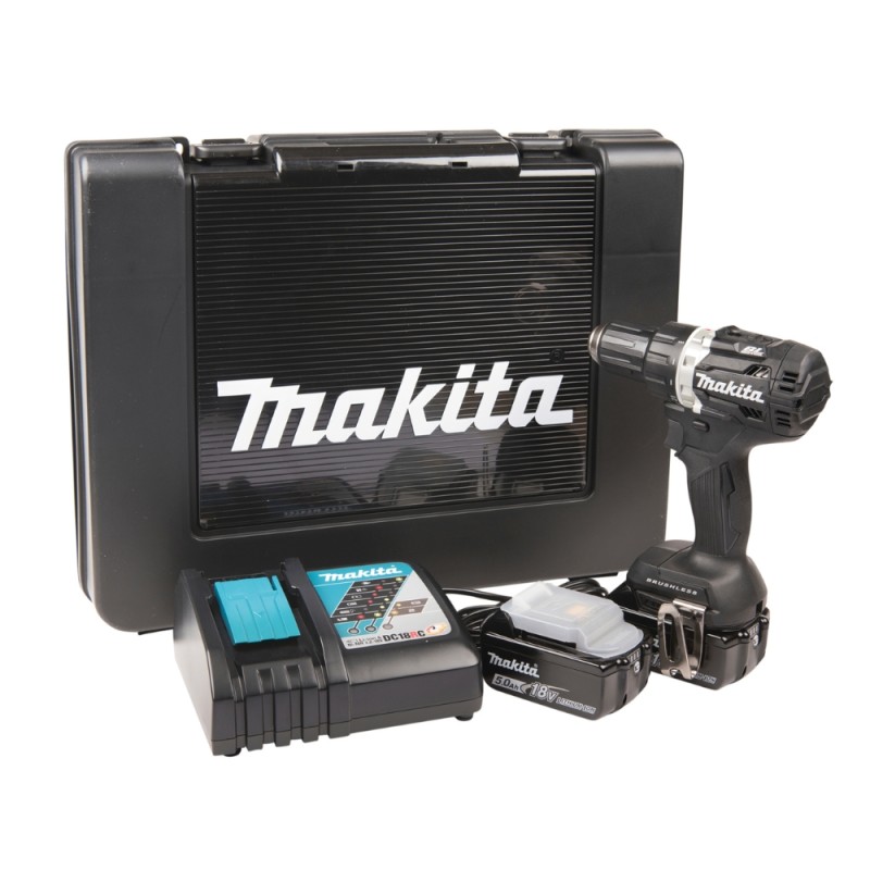 Akumuliatorinis gręžtuvas MAKITA DDF484RTEB 1 Akumuliatorinis gręžtuvas MAKITA DDF484RTEB 1