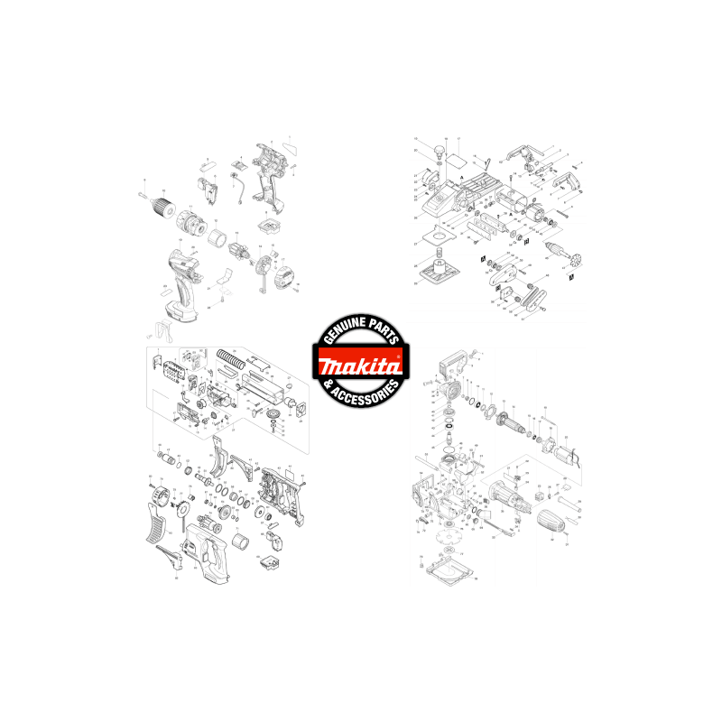Rotorius MAKITA 619234-0 1