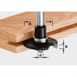 Diskinė freza griovelių pjovimui FESTOOL HW HW D40x5