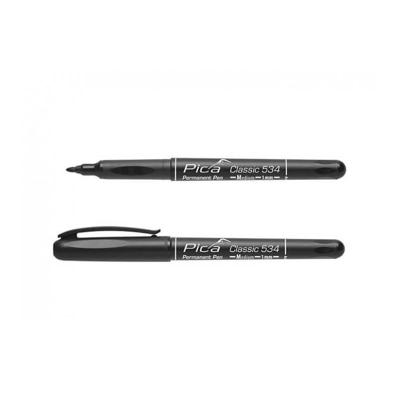 Permanentinis rašiklis PICA Classic 534, 1mm juodas 1