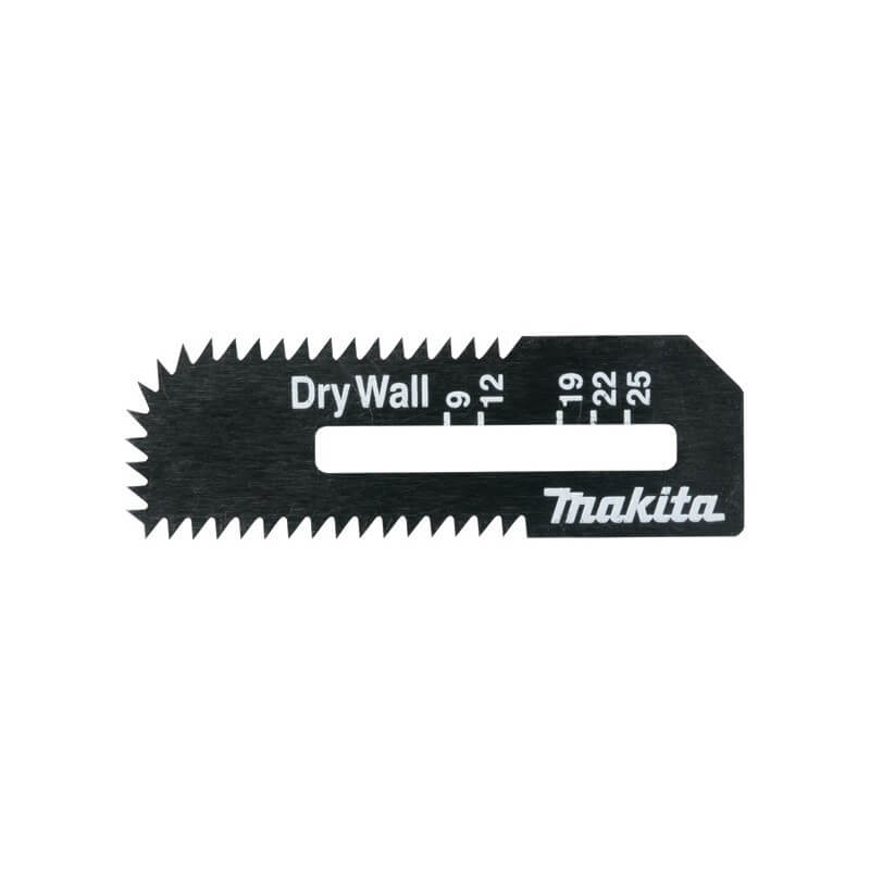 Pjūkleliai gipso plokštei MAKITA 55x18x0,55 mm, 2vnt. 1