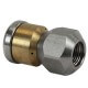 Rotacinis purkštukas vamzdžių valymui ST-49.1 R+M 1/8" 1