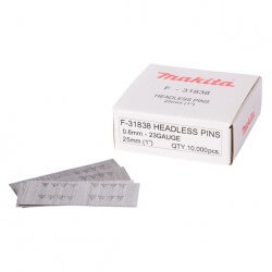 Smeigės MAKITA Inox 0,6x25mm, 10000 vnt.