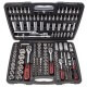 Terkšlių ir galvučių rinkinys 1/4"-3/8"-1/2" KS Tools, 179-ių dalių 1