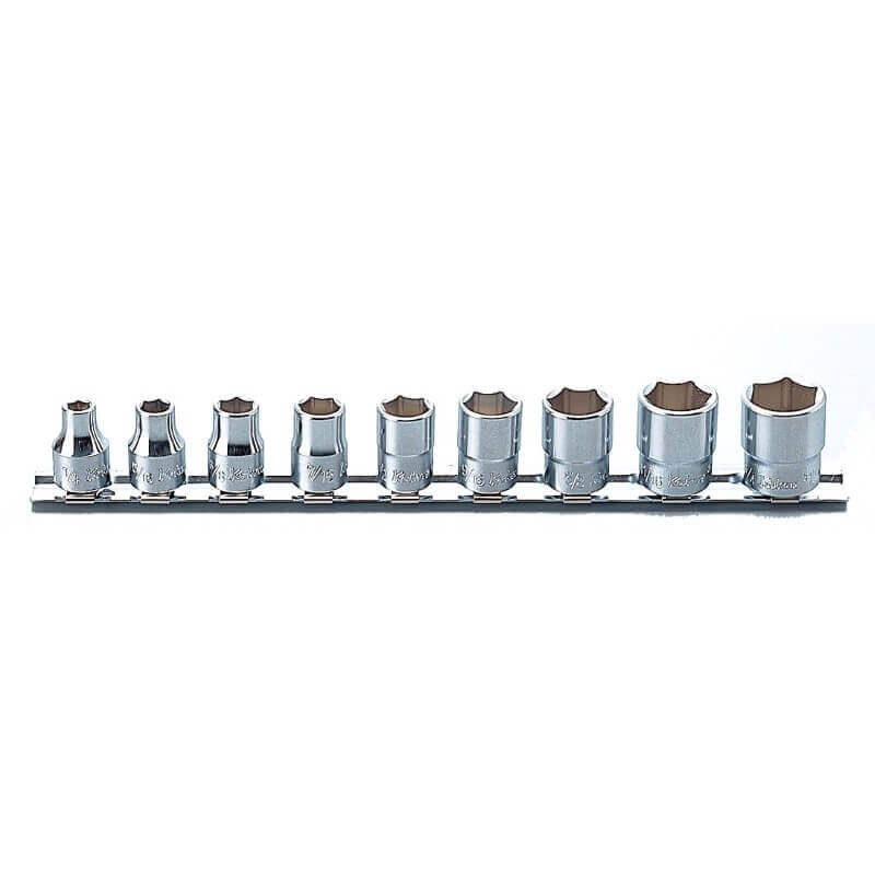 Galvučių rinkinys 3/8" KOKEN, 9 vnt. 1