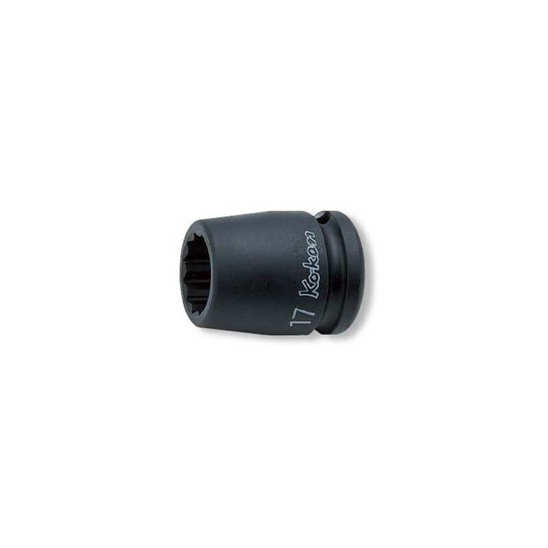 1/2'' dvylikakampė smūginė galvutė KOKEN 1/2" 1
